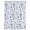 White Gray Blue, variant on Elegant Blue Flowers Waterproof Fabric Shower Curtain,Spring Floral Botanical Summer Waterproof Fabric Shower Curtain for Bathroom Curtains Bathtubs Shower Curtains with 12 Hooks Extra Long 72x96