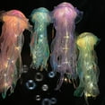 thumbnail image 7 of Holloyiver 2 PCS Jellyfish Lantern Lamp Decoration, Colorful Jellyfish Hanging Light Under The Sea Ceiling Decor Wedding Ocean Mermaid Party Decorations Supplies Birthday Gifts, 11.8Inch, 7 of 7