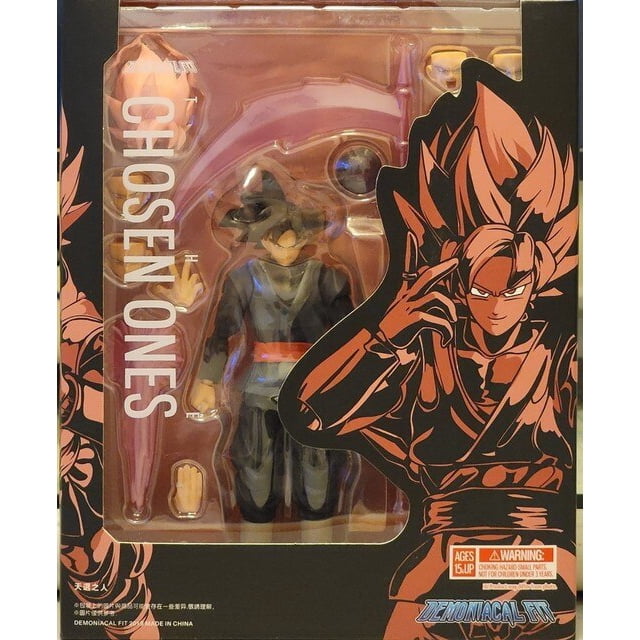 Figura de acción de Dragon Ball Demoniacal Fit Shf Black, Goku, Zamas escotados, juguetes modelo de Navidad, 2ª versión