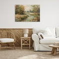 thumbnail image 3 of Stupell Industries Spring Stream Landscape Landscape & Nature Painting Wrapped Canvas Art Print Wall Art, 36 x 24, 3 of 8