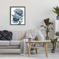 thumbnail image 3 of Stupell Industries Traditional Two Blue Flowers Serene Peonies Black Floating Frame Canvas Art, 17 x 21, by Franklyn Gregory, 3 of 8