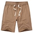 thumbnail image 3 of LYMAYTER Sweat Shorts for Men Summer Drawstring Lightweight Lounge Beach Jersey Sweat Shorts S-2XL, 3 of 7