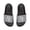 Black, variant on Effete Feline Claw Marks Scratch Men Removable-Strap Sandals
