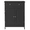 Black, variant on Tcbosik Small Storage Cabinet, 2-Door Bathroom Cabinet with Drawer and Adjustable Shelf for Kitchen, Living Room, 23.63"L x 11.82 "W x 31.5 "H, Gray