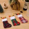 thumbnail image 4 of Christmas Tableware Holders Plaid Snowflake Knife Fork Bags Covers for Xmas Party Decorations Dinner Table Decor Ornaments, 4 of 5