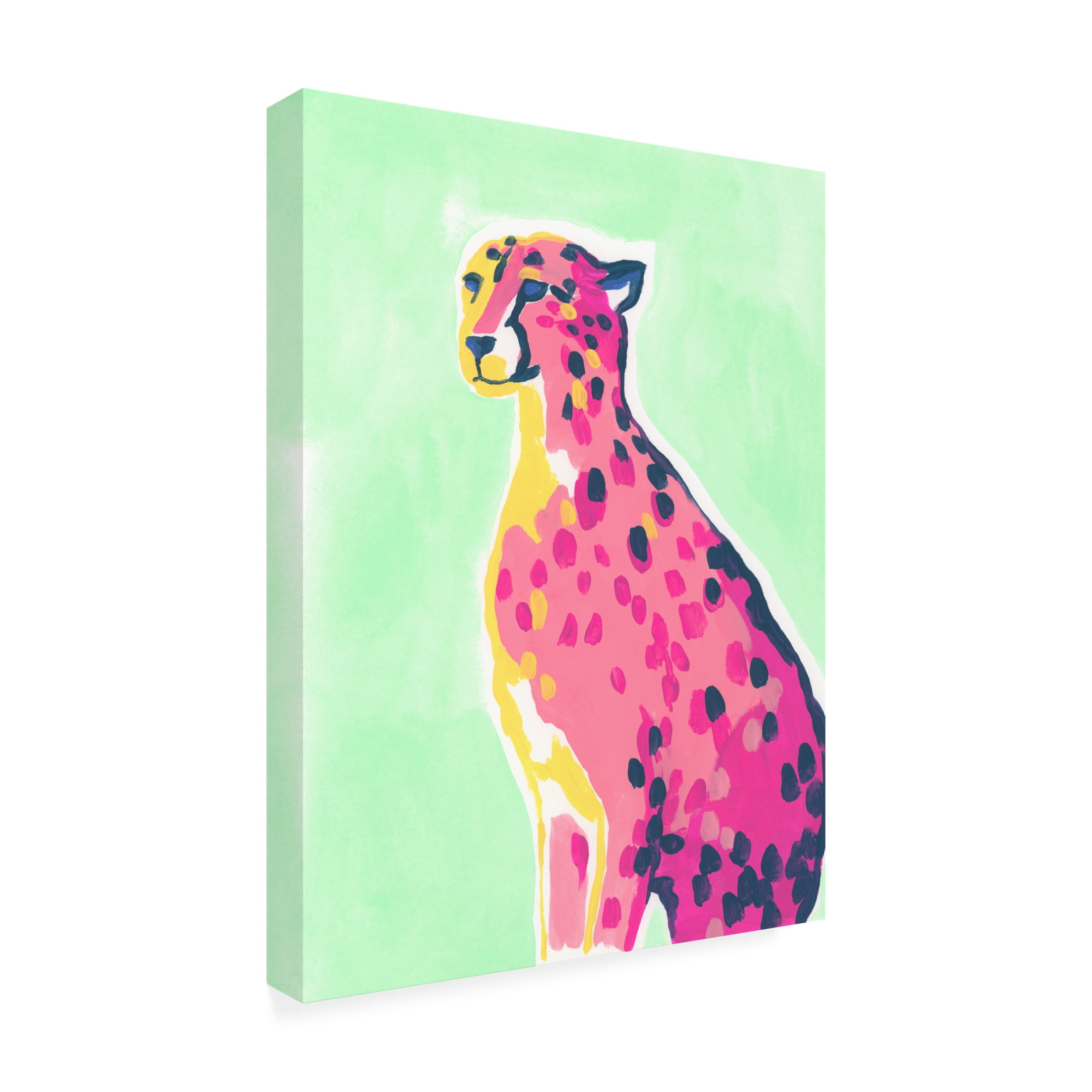 Trademark Fine Art June Erica Vess  Savannah Pop II Canvas Wall Art