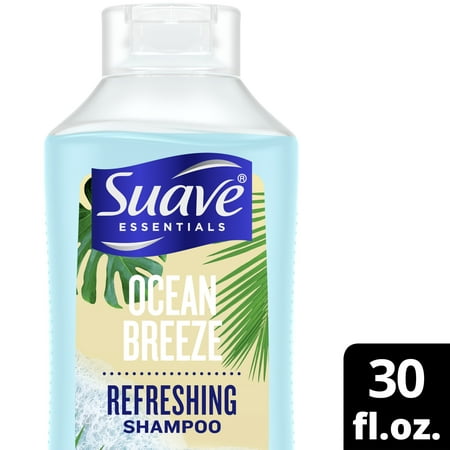 Suave Essentials Ocean Breeze Moisturizing Shampoo, 30 oz