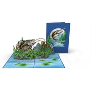 Fishing Birthday pop up Card, Greeting Pop Up Cards, Greeting Pop Up Cards Anniversary Card, Fathers Day Card, Happy Birthday Card, Thank You Card, Flowers Cards, Appreciation Card