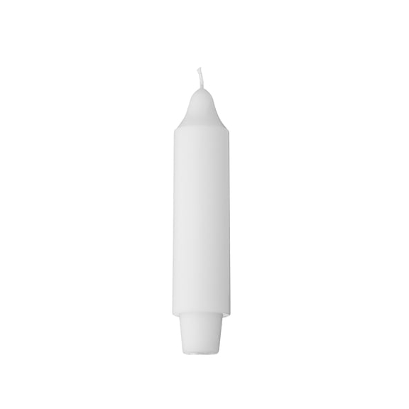 48 Pack: 6" White Carriage Candle by Ashland