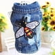 thumbnail image 1 of Spring Cat Jeans Vest Series Fashion Denim Cat Clothes for Cats Sphynx Casual Cowboy Kitten Coat Jacket Pet Costume XS-XXL 10E ShopWise Round, 1 of 11