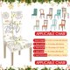 thumbnail image 4 of Fundas para Sillas Ganeen 6 Pzas Navideñas Lavables y Elásticas, 4 of 6