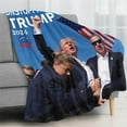 thumbnail image 3 of Manta Cgtredaw Donald Trump 2024 Regalos Suaves Y Acogedores, 3 of 9