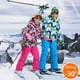 thumbnail image 2 of -30 grados invierno Niños chaqueta de esquí niño niña niños esquí traje de nieve Chaqueta deportiva impermeable al aire libre ropa adolescente 12 14 parka, 2 of 5