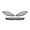 Black, variant on 3pcs Hood Bezel Insert Trims Right & Left & Center 68202462AD 68202581AC Fit For DODGE CHARGER For SRT HELLCAT 2015-2020