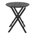 thumbnail image 6 of Compamia Helen Round Folding Bistro Table 24 inch Black, 6 of 6