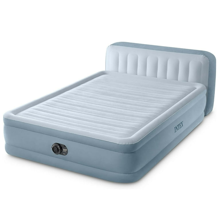 Intex: Dura-Beam Deluxe: Ultra Plush Headboard Airbed - Queen