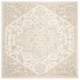 thumbnail image 2 of Safavieh Micro-Loop Braylon Floral Area Rug, Ivory/Beige, 9' x 9' Square, 2 of 11