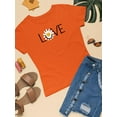 thumbnail image 3 of Love Yellow Daisy T-Shirt Women -Image by Shutterstock, Female Large, 3 of 4