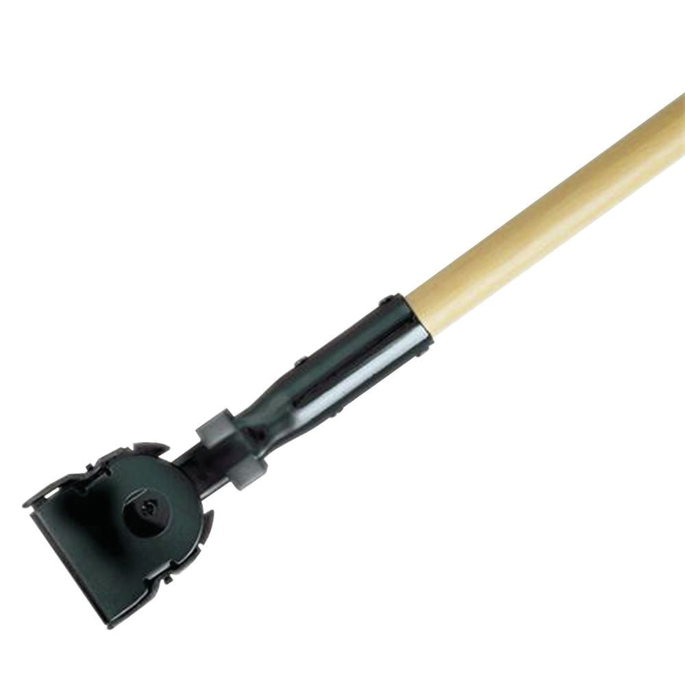 HUBERT® Wood Mop Handle for Dust Mop Steel Frame 60"L