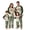 Pine Green Plaid, variant on Onlypjs Matching Family Christmas Pajamas Set Letter Print Raglan Tops Plaid Pants Holiday Sleepwear Loungewear for Couples, Men and Women