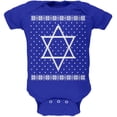 thumbnail image 1 of Grand Pull Étoile de David Moche Hanukkah Doux une Pièce pour Bébé, 1 of 1