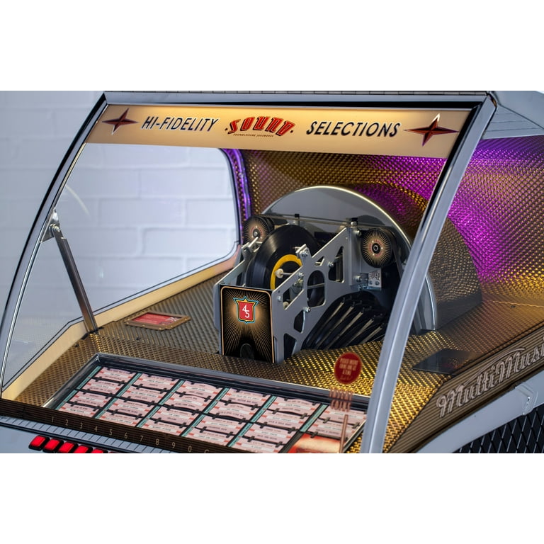 Crosley Rocket Jukebox with Wireless Bluetooth and Vinyl Record