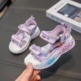 thumbnail image 6 of Kids Girls Summer Sports Sandals Children Comfort Casual Beach Outdoor Open Toe Athletic Sandals Shoes Toddler/Little Kid/Big Kid ﻿, 6 of 9