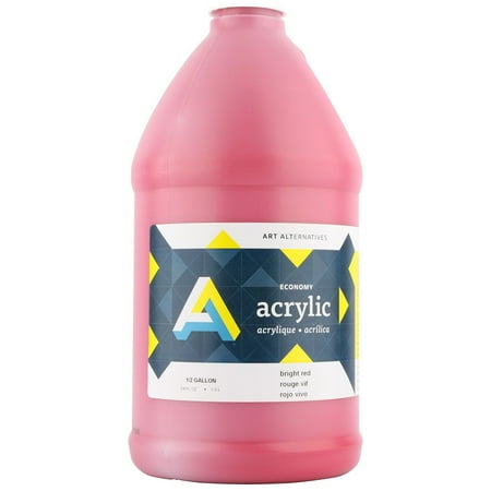 UPC: 0082435910321 | Art Alternatives Economy Acrylic 64 oz. Bright Red