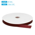thumbnail image 2 of Uxcell Velvet Ribbon Single Face Spool Silky Velvet Fabric for DIY Crafts Gift Wrapping 5/8" x 25 Yard Reddish Brown, 2 of 5