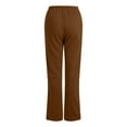 thumbnail image 7 of enyan Sweatpants Women with Pockets Lounge Pajama Travel Pants Work Joggers Fall Clothes Winter Outfits 2025 Women'sWide Leg Sweatpants Coffee,L, 7 of 7