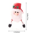 thumbnail image 3 of TOOYOU Christmas Desktop Ornament Snowman Cookie Jar Chocolates Candy Container Santa Claus Party Favors Gifts Decorations Festival Atmosphere Supplies, 3 of 9