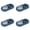 Blue, variant on 2-in-1 Slow Feeder Dog Bowl with Stainless Steel Water Bowl, Anti Slow Eating Feeder for Fast Eaters, Helps Reduce Choking & Bloat for Small Medium Large Dogs, 15"x8"