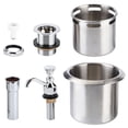 thumbnail image 1 of Coffee Tool Washing Tool,Stainless Steel Coffee Shop Bar Faucet Faucet Set Dependable Performance, 1 of 6