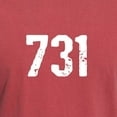 thumbnail image 3 of CafePress - 731 T Shirt - Mens Comfort Colors Shirt, 3 of 5
