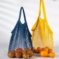 thumbnail image 3 of Portable Reusable Washable Cotton Mesh Bags woven Grocery Bags for Fruits and Vegetables Foldable Mesh Bag for Supermarket, 3 of 10