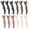 Neutral Colors, variant on 12Pcs Alligator Hair Clips for Styling Sectioning Makeup Large Duck Billed Hair Clips No Crease Hair Clip Alligator Clips for Thin Thick Hair Hair Styling Accessories for Women Girls