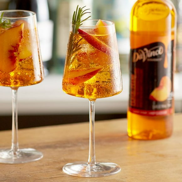 DaVinci Gourmet 750 mL Classic Peach Flavoring / Fruit Syrup