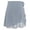 Gray, variant on Women's Tutu Adult Lace Up Style Bag Hip Chiffon Short Training Skirt Matching Skirt,Women's Skirts(Black)