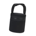 thumbnail image 4 of Bolsa para guardar botellas, portabotellas compacto, soporte para hervidor, calentador y bolsa térmica para gimnasio, senderismo, viajes y caminatas. Negro, 4 of 8