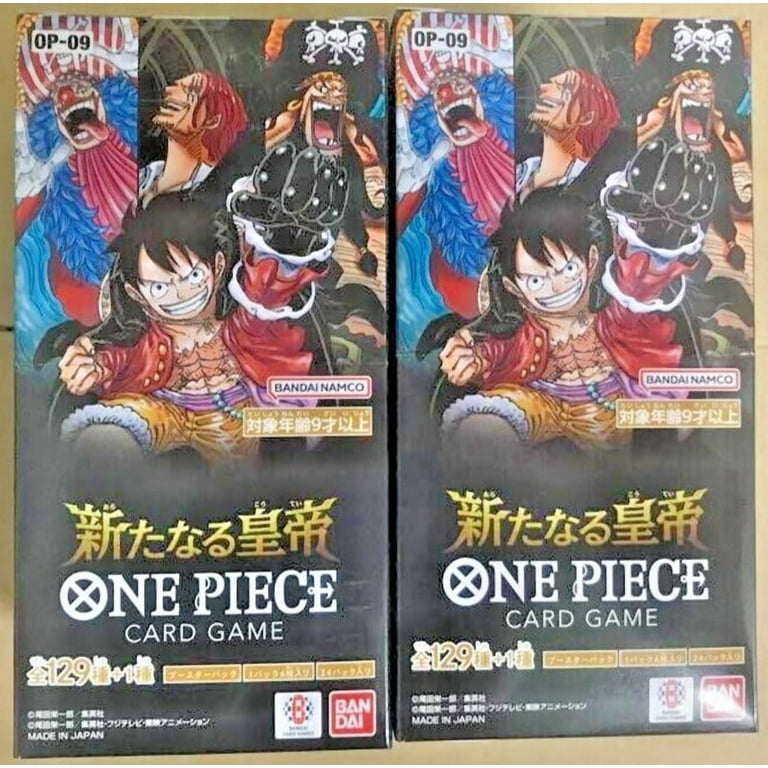 BANDAI HOBBY ONE PIECE Card Game The Four Emperors OP-09 Booster