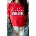 thumbnail image 2 of Hello Valentine PLUS SIZE Graphic Tee T-Shirt, 2 of 9
