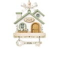 thumbnail image 2 of MMJ Wall Decor Home Sweet Home Wooden Hanging Ornament 2026 Housewarming Keepsake Pendant for First New Home 6.30x3.94x0.39in, 2 of 6