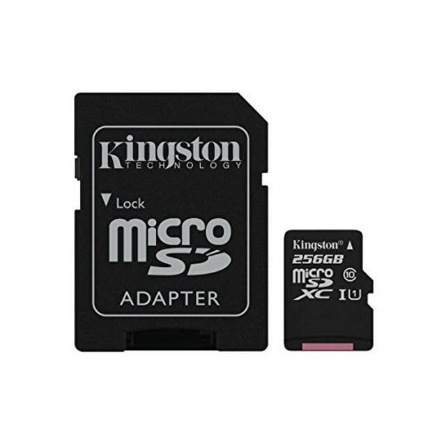 Kingston Canvas Select 256GB MicroSDHC Clase 10 Tarjeta de Memoria Mic