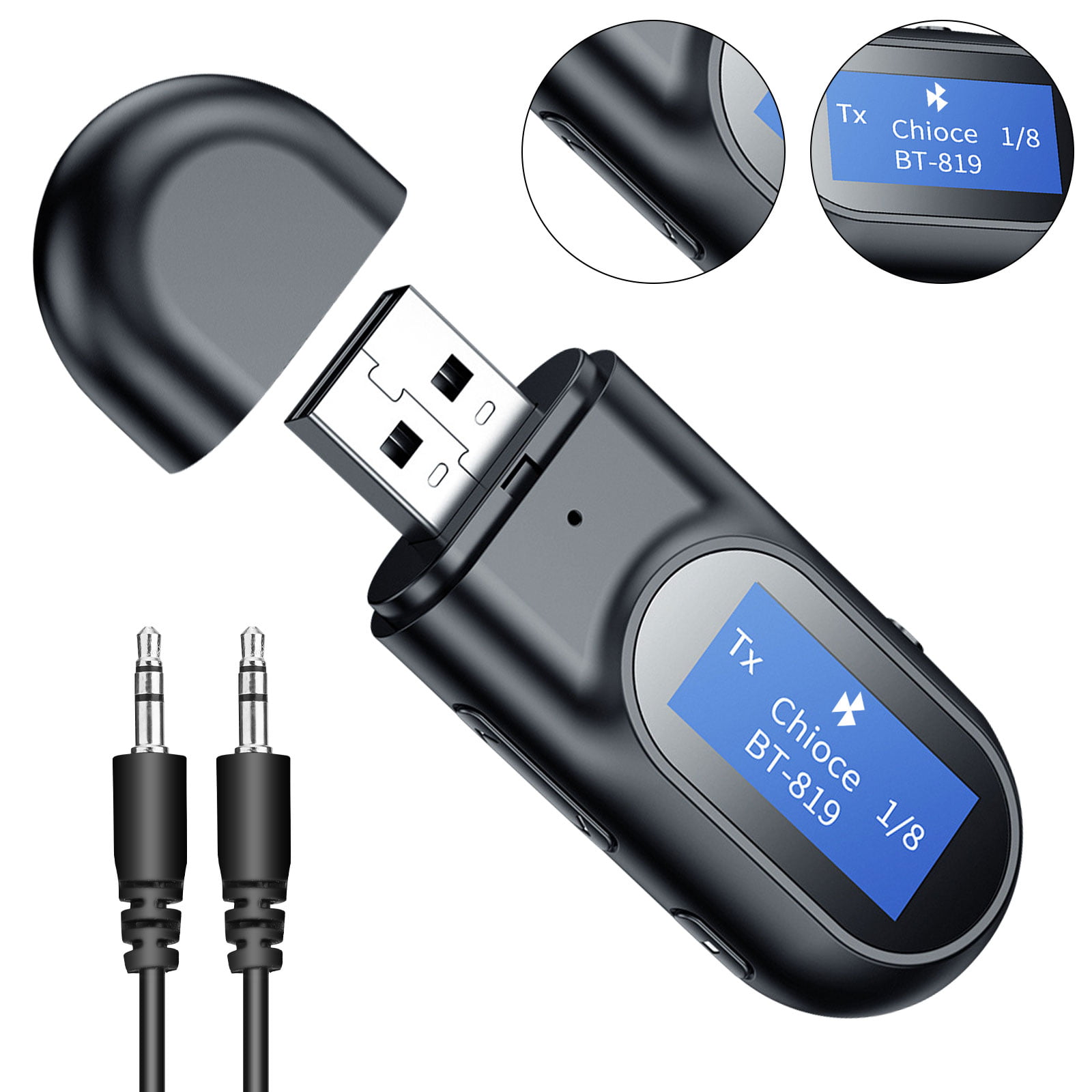 Player Bluetooth 5.0 Adapter Digital Devices USB Receiver Music Audio Receiver ~ 