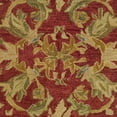 thumbnail image 6 of SAFAVIEH Anatolia Chloe Floral Wool Area Rug, Burgundy/Sage, 2' x 3', 6 of 7