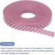 thumbnail image 3 of Cintas de grogrén de 10 yardas, 3/8 pulgadas, color rosa brillante con puntos blancos, decoración de lazo para manualidades, envoltura de regalos, bodas, bricolaje, hecho a mano, 3 of 5