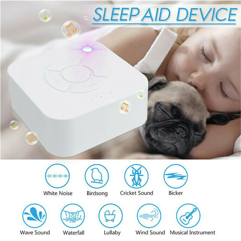 YELITE Sound Spa Relax Machine White Noise Baby Adult Sleep Nature Night Therapy Device