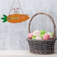 thumbnail image 4 of Creative Easter Party Crafts Decor DIY Handmade Rabbit Wooden Sign Hangings Trimming for Sewing Decorative, 4 of 4