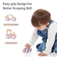 thumbnail image 4 of Small Wooden Cars Educational Wooden Toy Car Beech Toy Cars Wooden Toy Cars Wooden Vehicles for Infant over 3 Months, 4 of 5