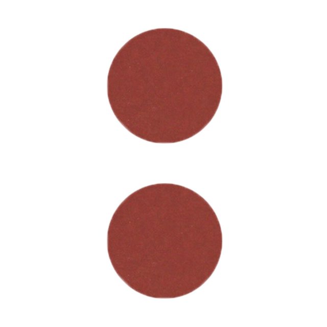 relayinert 10 Pcs 100mm 180 Grains Papier de Verre Polissage Disques de Papier Outils de Broyage Ronds Rouges pour 4 Pouces 2000 Maille 2Ensemble